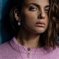 Halskette Rue des Mille Dame MADLY in Silber Zirconia GRZ-009 RT CR AU - GRZ-009 RT CR AU